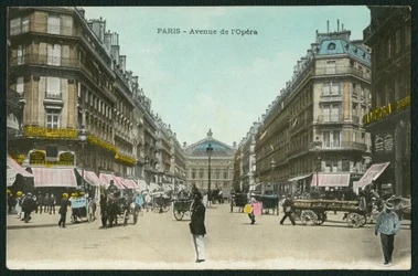 Opera Avenue in Paris